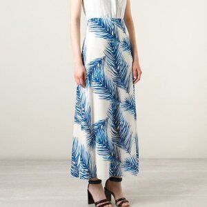 Tory Burch Printed Feather Skirt